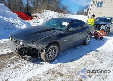 2011 Ford Mustang Gt Premium z USA, uszkodzony, nr VIN 1ZVBP8CF5B5136078